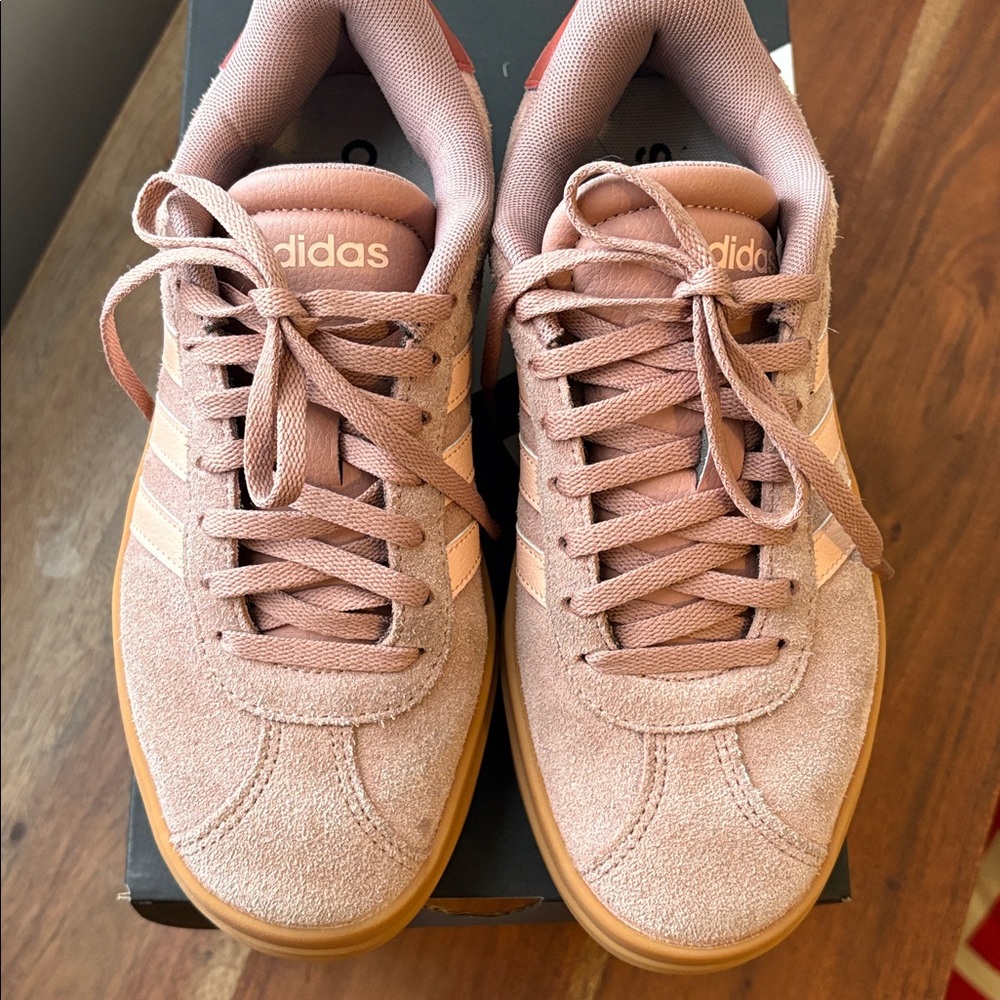 Adidas Platform Suede Shoes - Picture 4 of 9